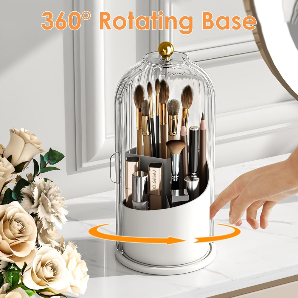 مجموعة من 5 قطع، رف تخزين دوار - مراجعة Beauty Makeup Vanity Set وسعره